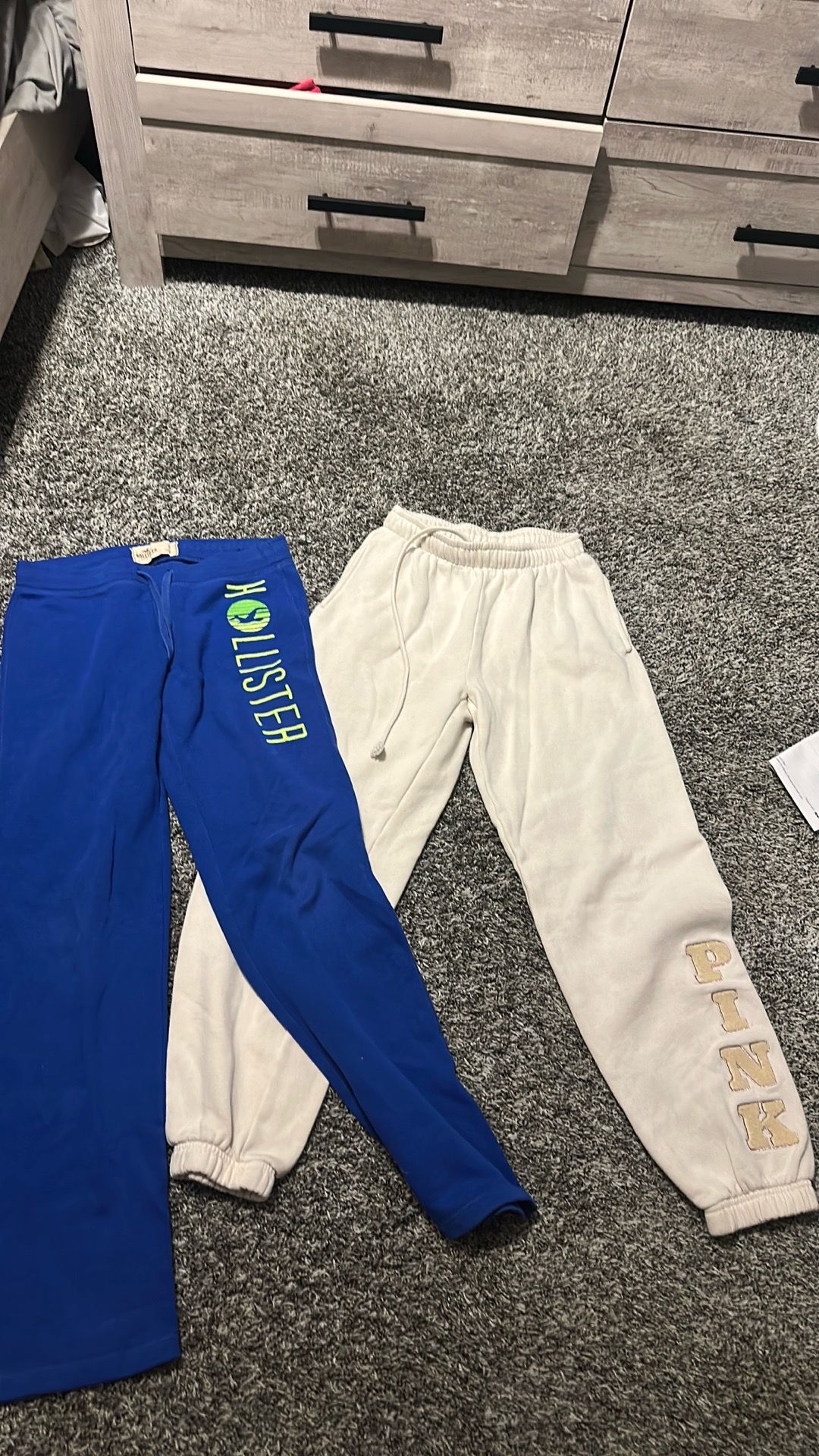 Size S and XS sweats $10 each