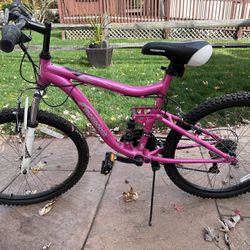 New Pink Girls Bike