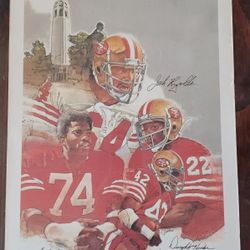 1982 Cliff Spohn 49ers Painting 