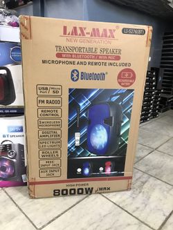 LaxMax Bluetooth Speaker-8000W