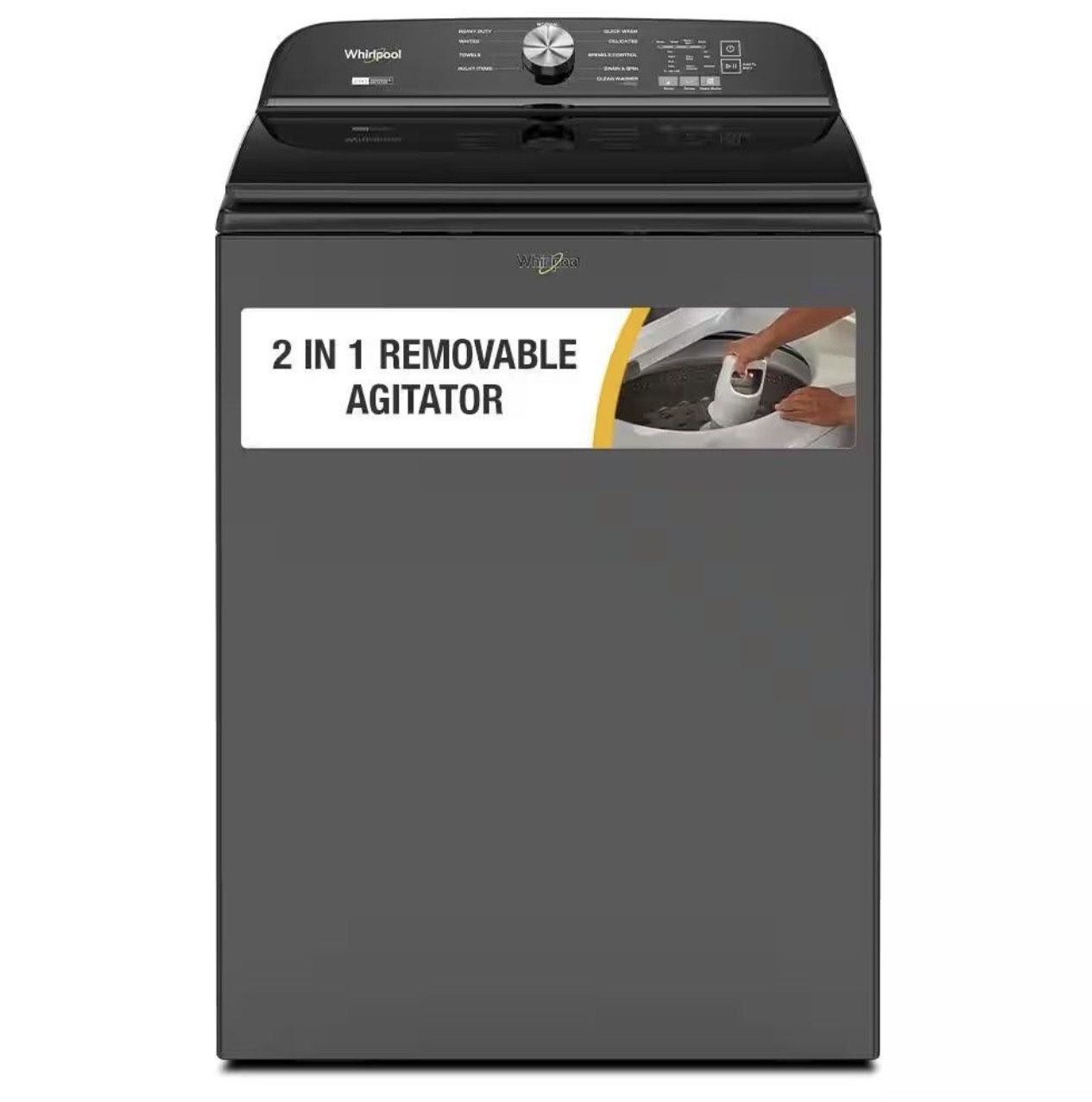 Whirlpool - 5.3 Cu. Ft. Washer