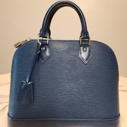 Louis Vuitton Alma PM - Epi Leather Sapphire