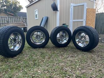 Wheels With Tires 5 Lugs