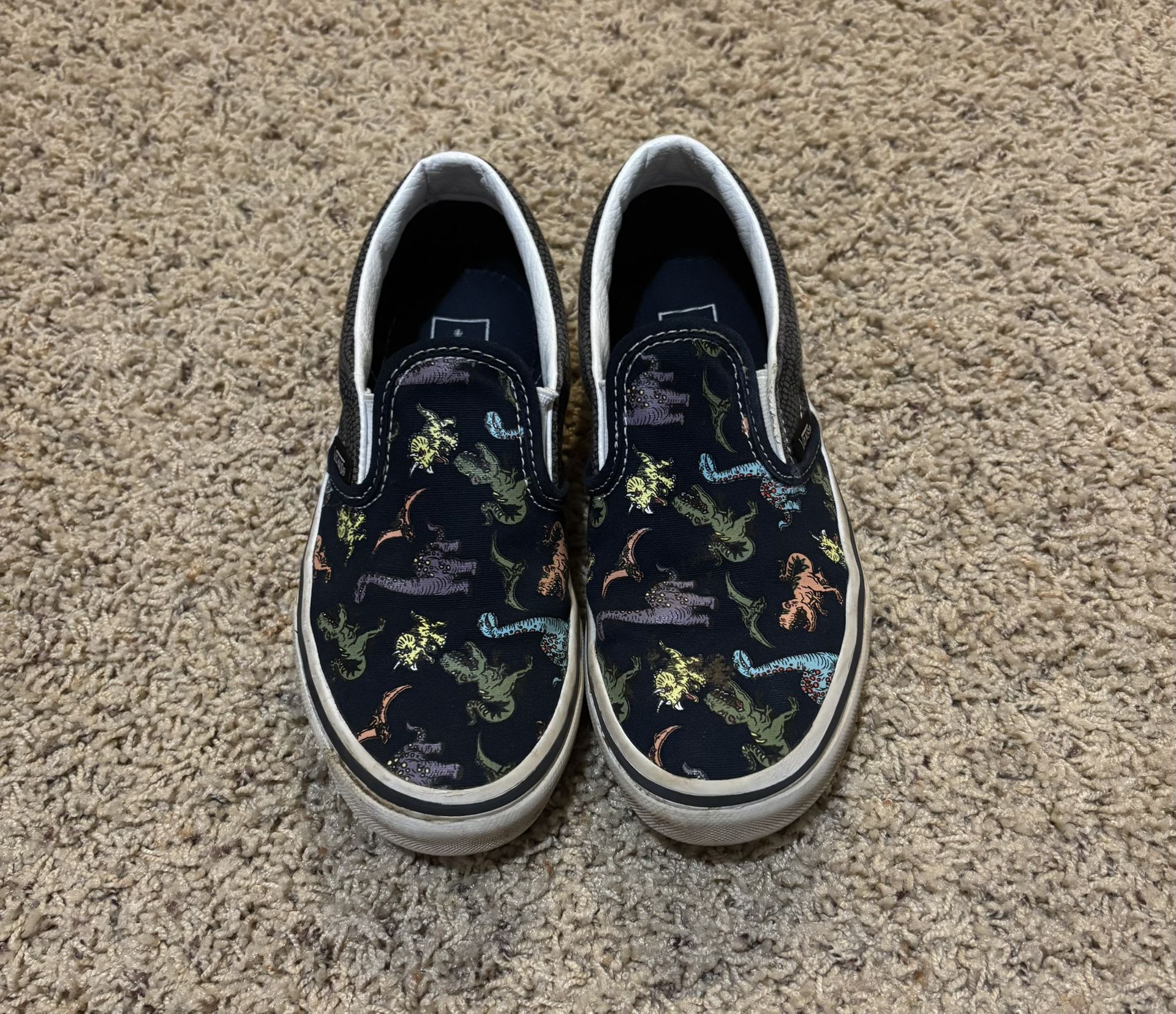 Kid’s Dino Vans Size 3