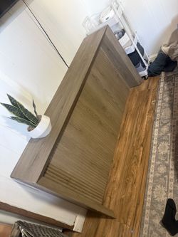 Wood console table / sofa table