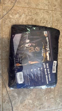 URPOWER 4 in 1 Dog Car Seat Cover for Back Seat, Waterproof Dog Hammock with Mesh Window