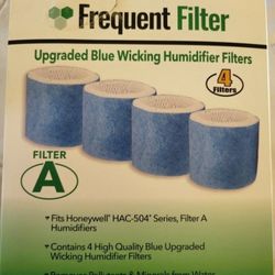 4 Pack of Premium Humidifier Filters | Compatible with Honeywell Humidifier Filter HAC-504, HAC-504A