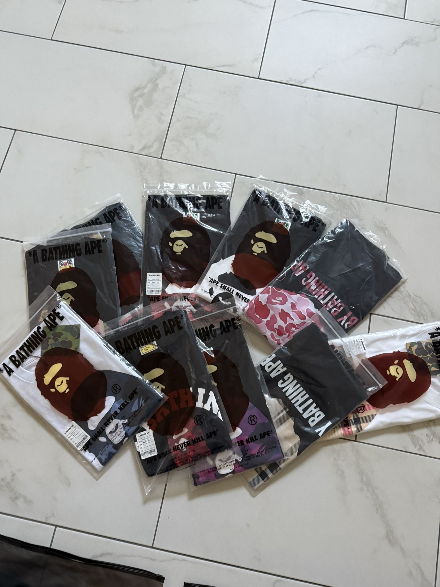 Bape Tees