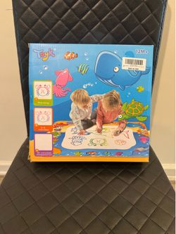 Large Reusable Water Drawing Mat – Mess-Free Coloring for Toddlers