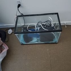 10 Gallon Fish Tank With Filter And Air Punk