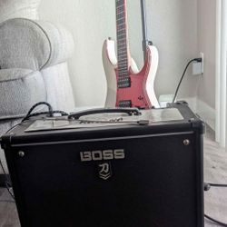 Ibanez Gio And Boss katana 50 Mk2