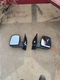 Chevy or GMC van mirrors