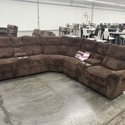 Sectional Recliner  Sofa Set
