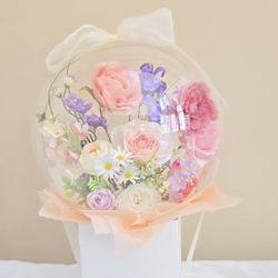 Flower balloon bouquet 