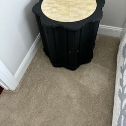 23 Inch round Solid wood With Golf Top End Table