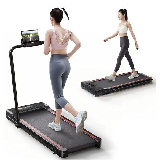 Treadmill-Walking Pad-Under Desk Treadmill-2 in 1 Folding
