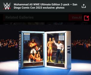 WWE Ultimate EDITION MUHAMMAD ALI COMIC CON EXCLUSIVE