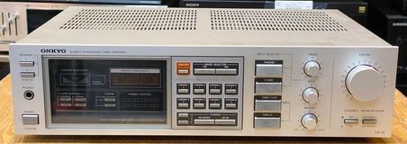 Vintage 1980's Onkyo TX-25 Quartz Synthesized Tuner Amplifier