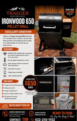 Traeger Ironwood 650