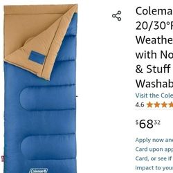 *NEW* Coleman Brazos Sleeping Bag