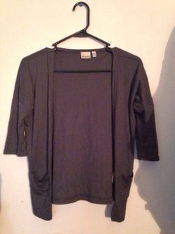 Grey cardigan