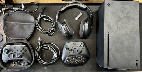 Xbox Series X w/Elite controller and extra