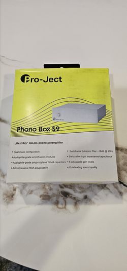 Pro-ject phono box s2