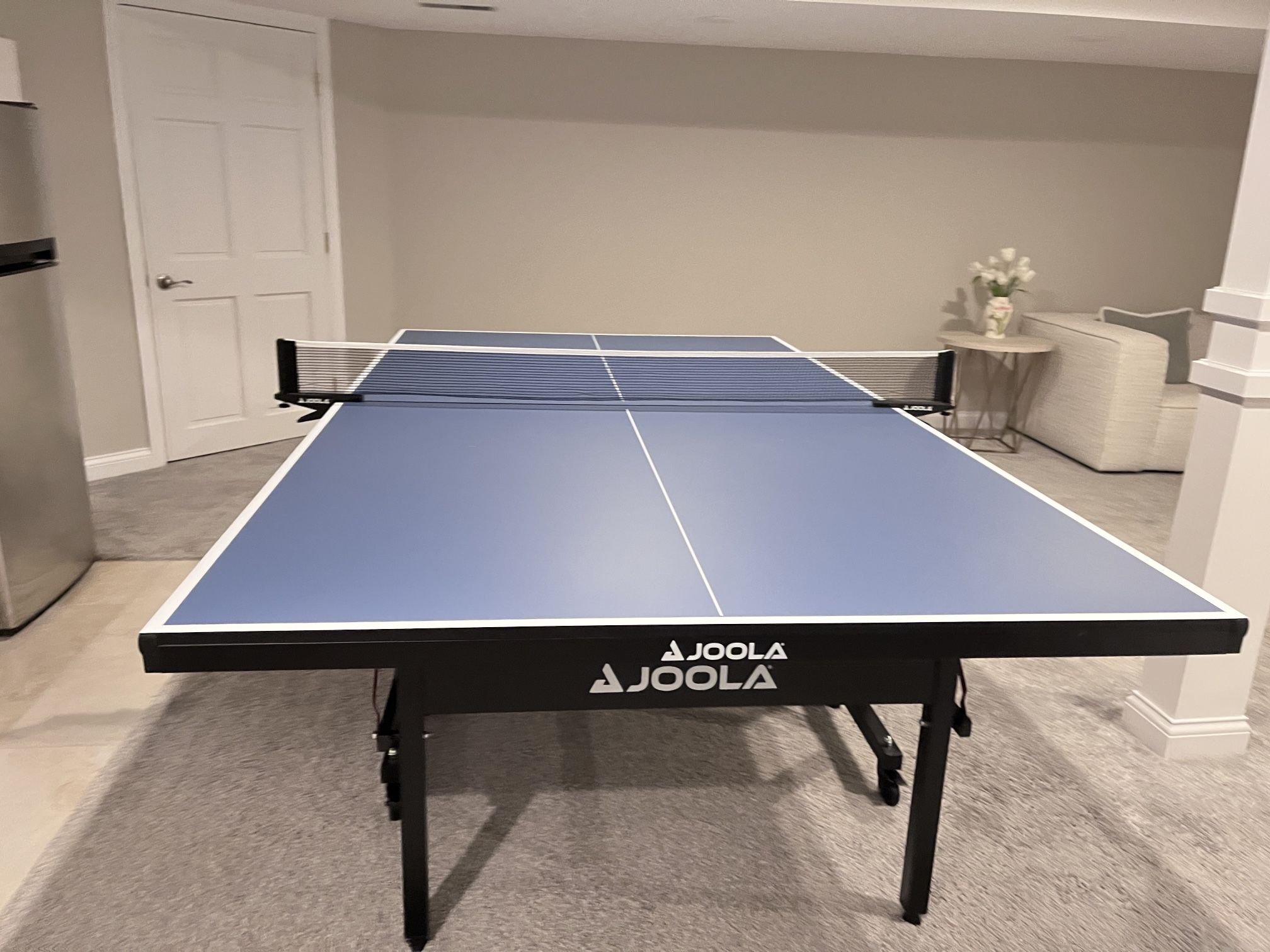 Joola Professional Grade Table Tennis table on wheels
