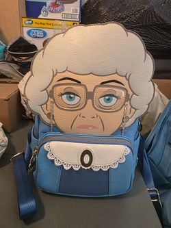 Brand new Sophia Loungefly backpack with matching wallet