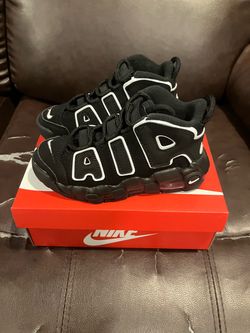 Nike Air More Uptempo 96 Black White Size 11.5