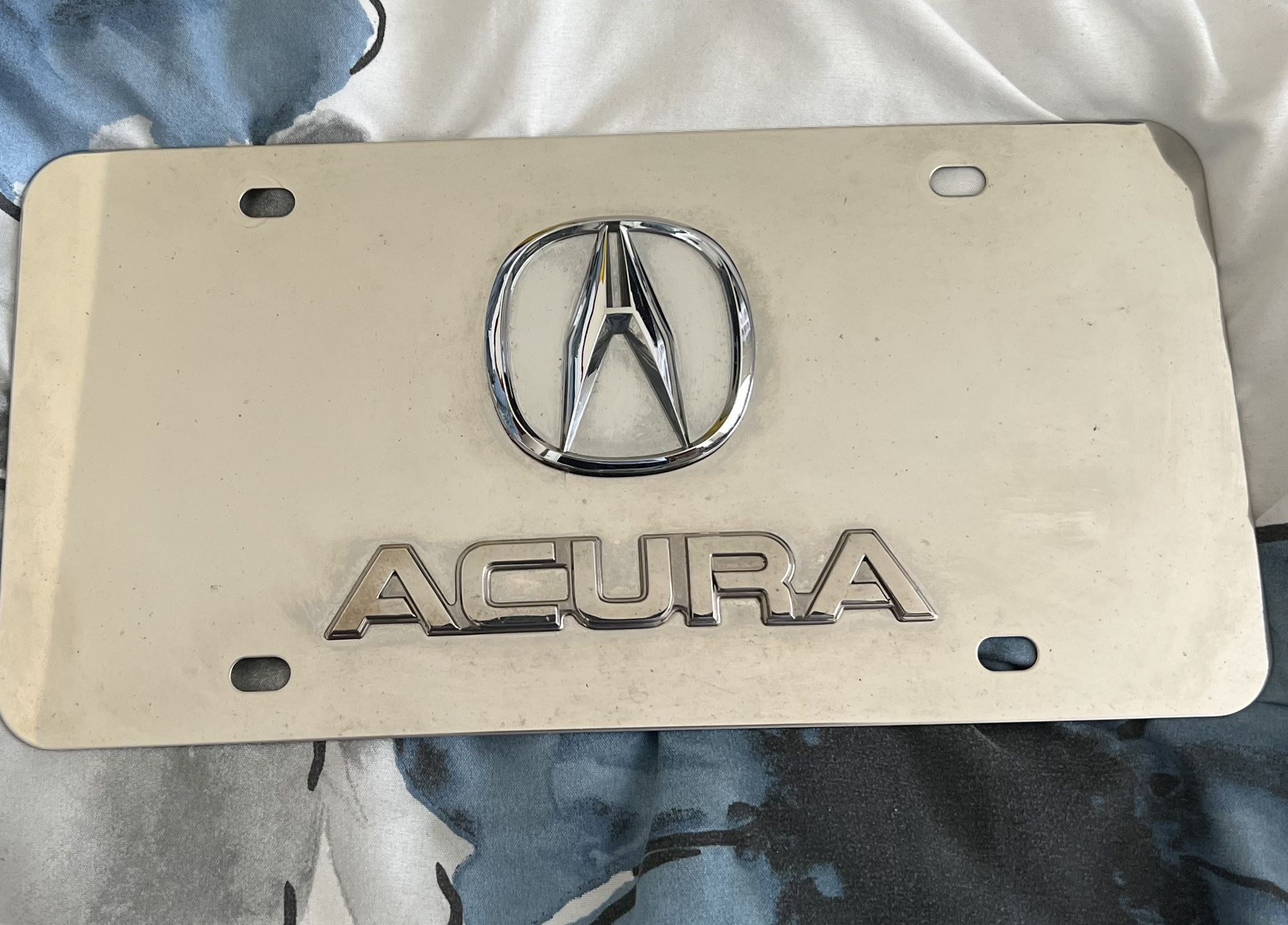 Acura Chrome Sign