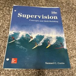 Supervision  Concepts and Skills-Building  Book
