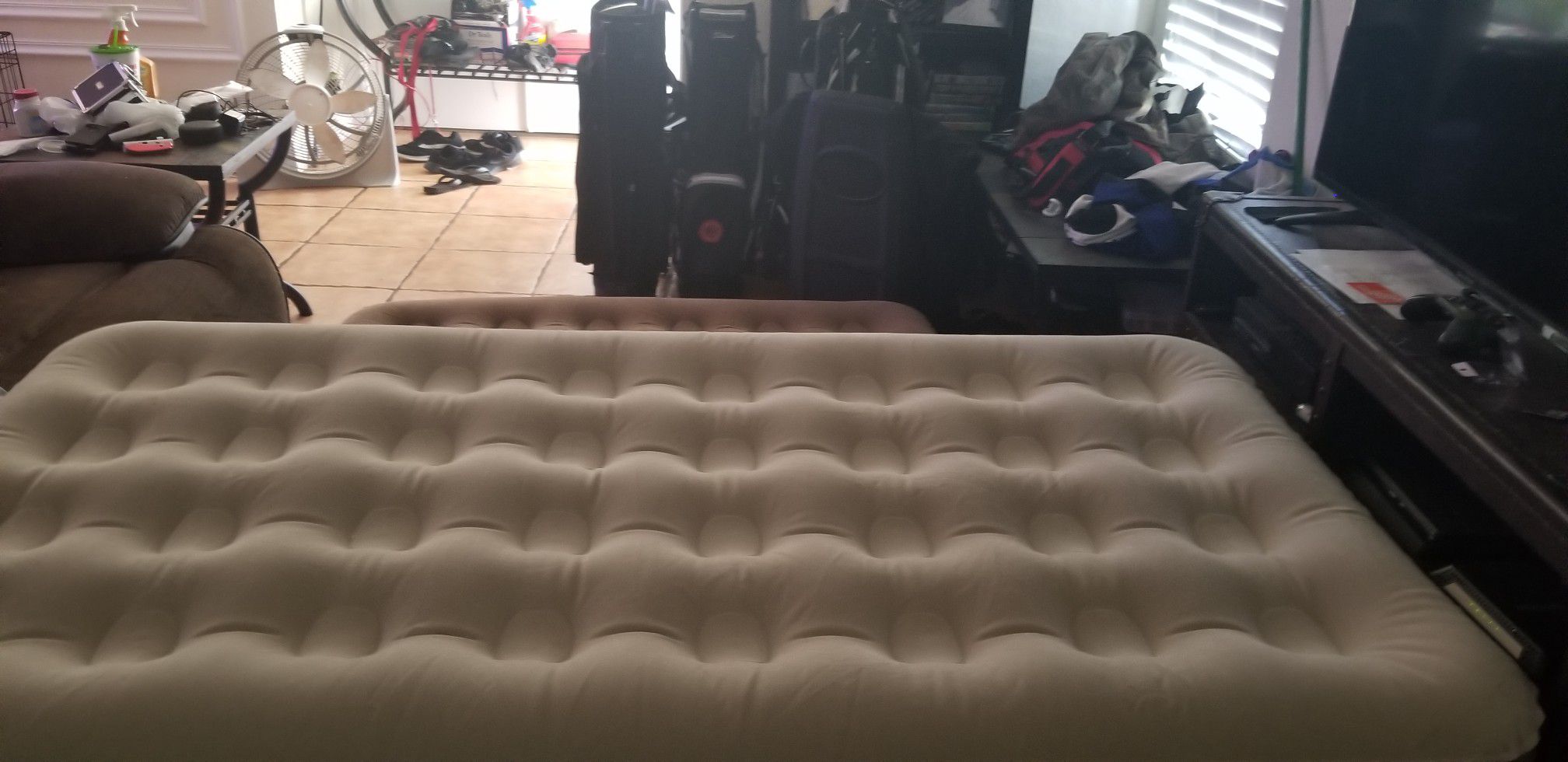 4in1 twin to king size air mattress with pump
