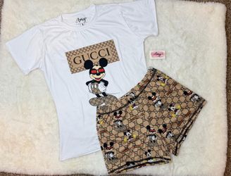 Pijama con estampado Gucci mujer