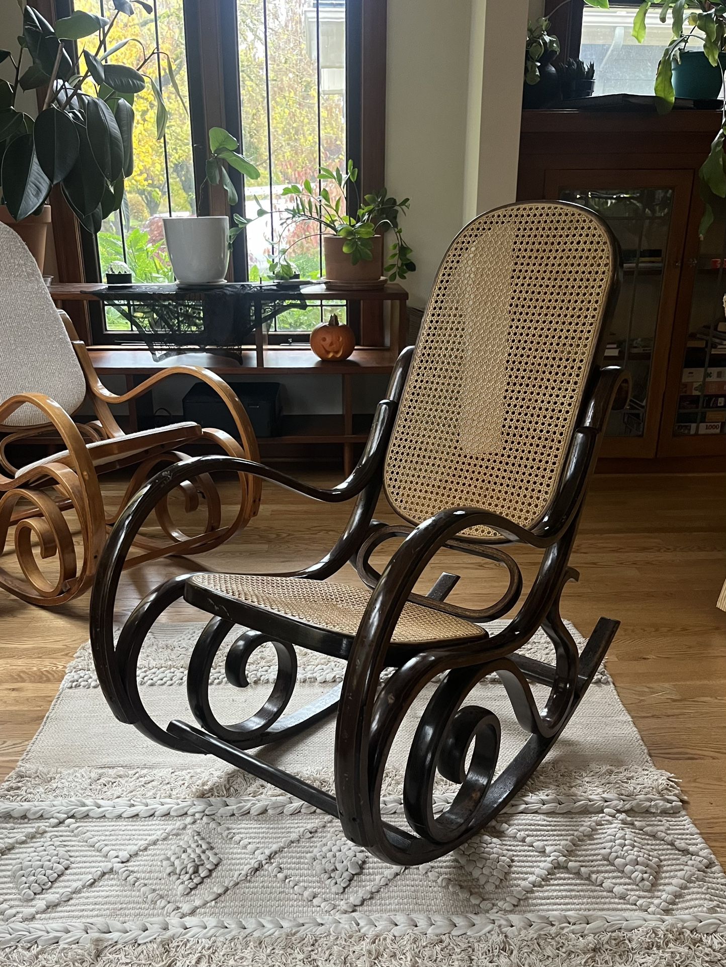 Vintage Thonet Rocking Chair
