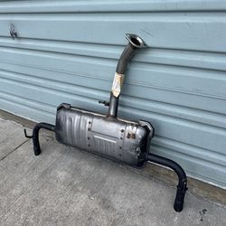 2018-2021 LEXUS NX300 EXHAUST SYSTEM REAR MUFFLER