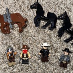 Lego Lone Ranger Minifigures 