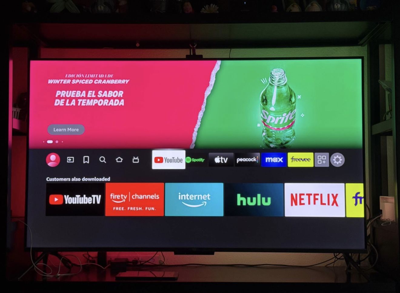 65” Amazon Fire Tv