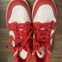Nike Red Dunks Size 9 Men’s