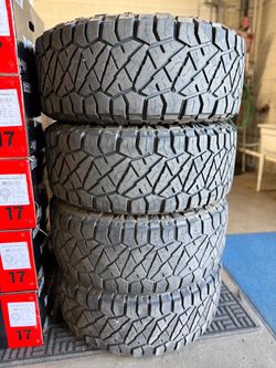 LT35x12.50r18 Nitto Ridge Grappler Tires (1023 dots)