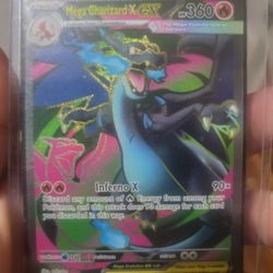 Pokemon- Mega Charizard X Ex 