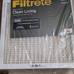 3m Filtrete 18x18x1 6 Pack Furnace Filter Merv 8