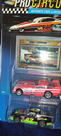 Hot wheels Pro circuit diecast.  Kenny Bernstein $10).  Kyle Petty $5. Megan Shephard $5.  Cash porch pickup Redmond