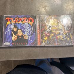 Signed Twiztid Most tasteless CDs 