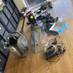 Fish tank and supplies
