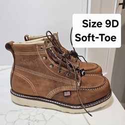 Carolina Soft Toe Work Boots Size 9