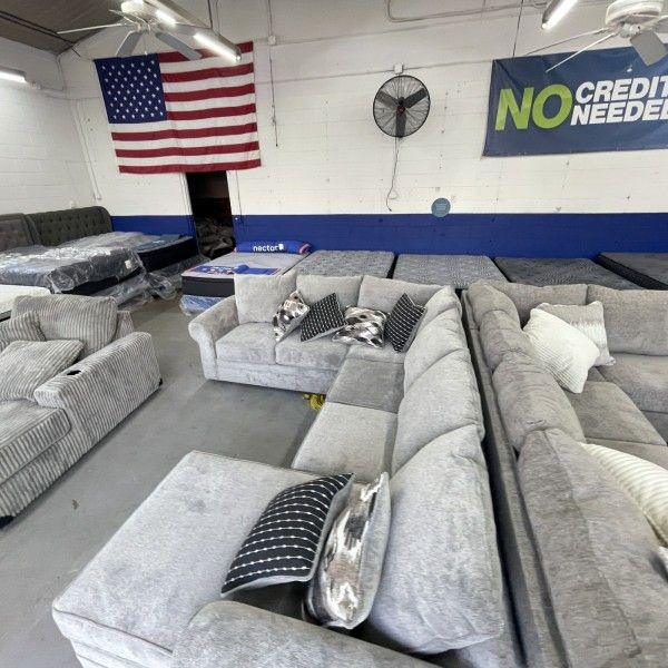 Brand New Sectionals And Sofa In Stock Now