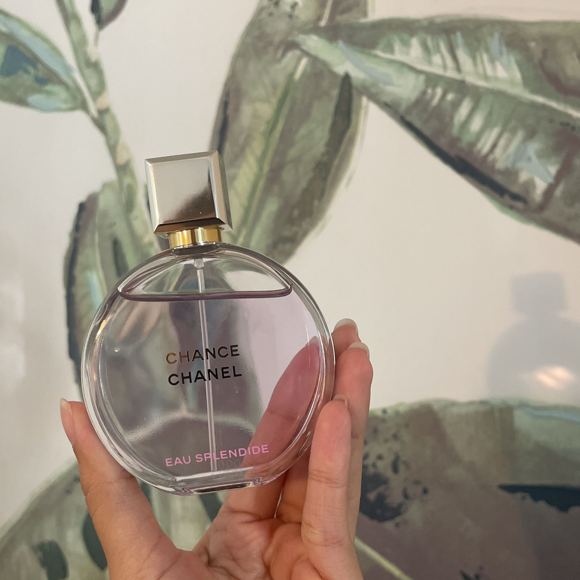 1.7oz Purple Chanel Perfume - CHANCE EAU SPLENDIDE