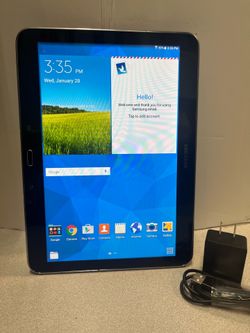 Samsung Galaxy Tab 4 SM-T530NU 10.1” 16GB android Wi-Fi tablet  READ AD