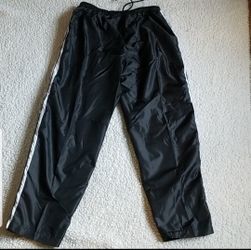 Wilson Vintage Windbreaker Pants.Xl. Black. Great condition